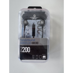 AURICULAR + MICROFONO Z200 NEGRO COOLSOUND